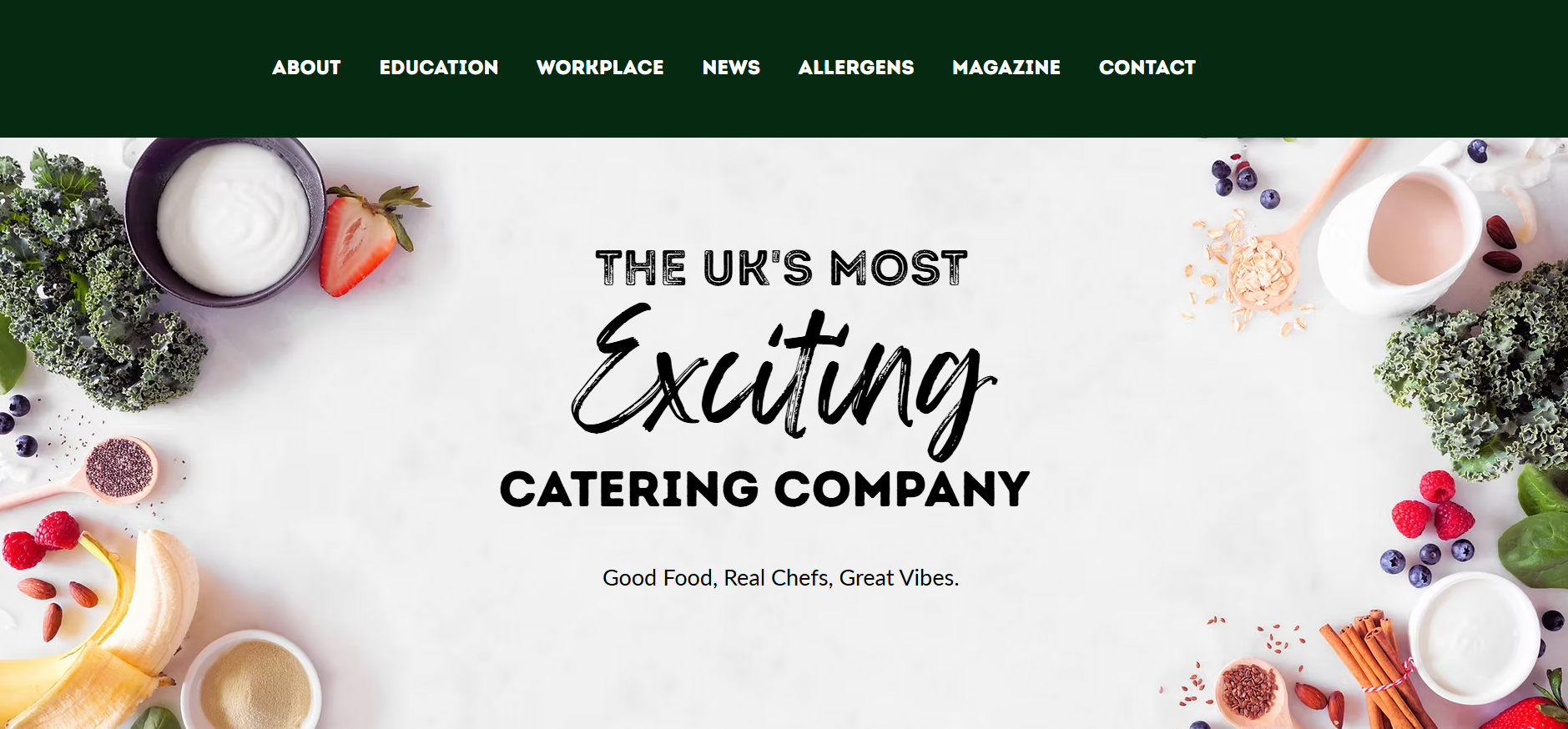 Clever Chefs website screenshot